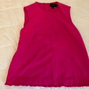 Victoria Beckham for Target Sleeveless Hot Pink Shell Top